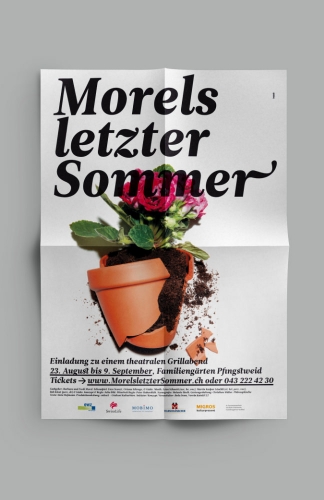 Advert for Theatre Play “Morel’s Last Summer”