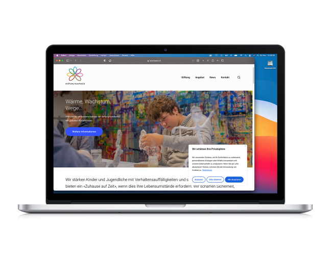 Stiftung Buechweid New Website